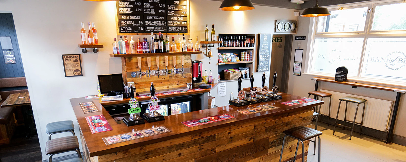 Traditional micropub interior at Bank of Beers Melbourne