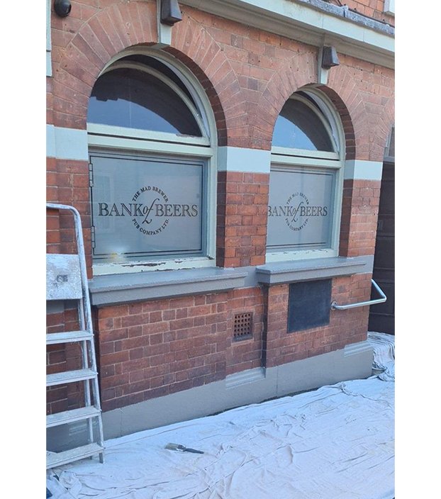 Restoration of the Bank of Beers exterior