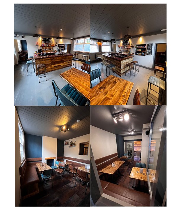 Completed Bank of Beers micropub in Melbourne Derbyshire