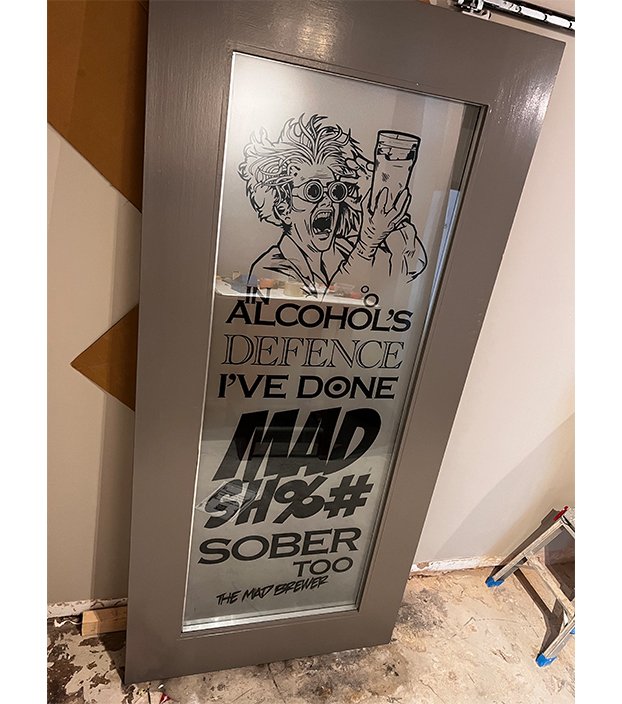 Bespoke interior features at Bank of Beers