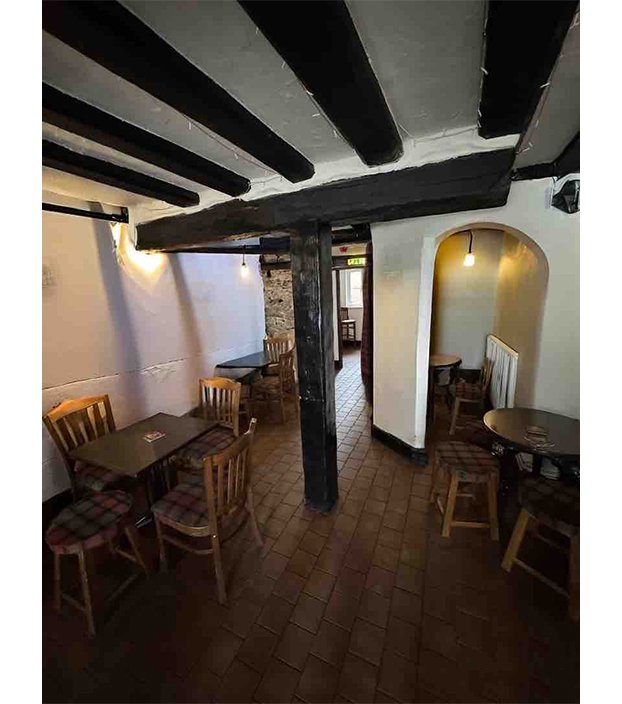 The Angel Atherstone before restoration