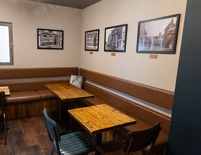 Traditional British pub atmosphere at The Mad Brewer Pub Company