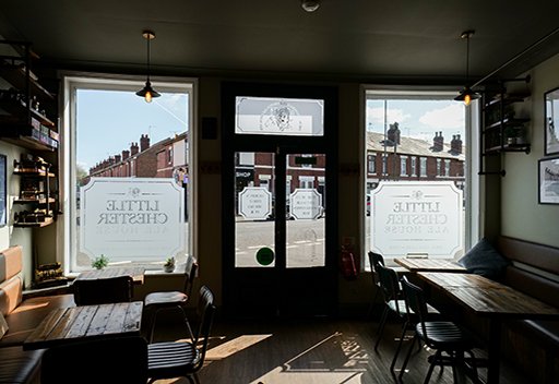 Little Chester Ale House pub frontage in Derby