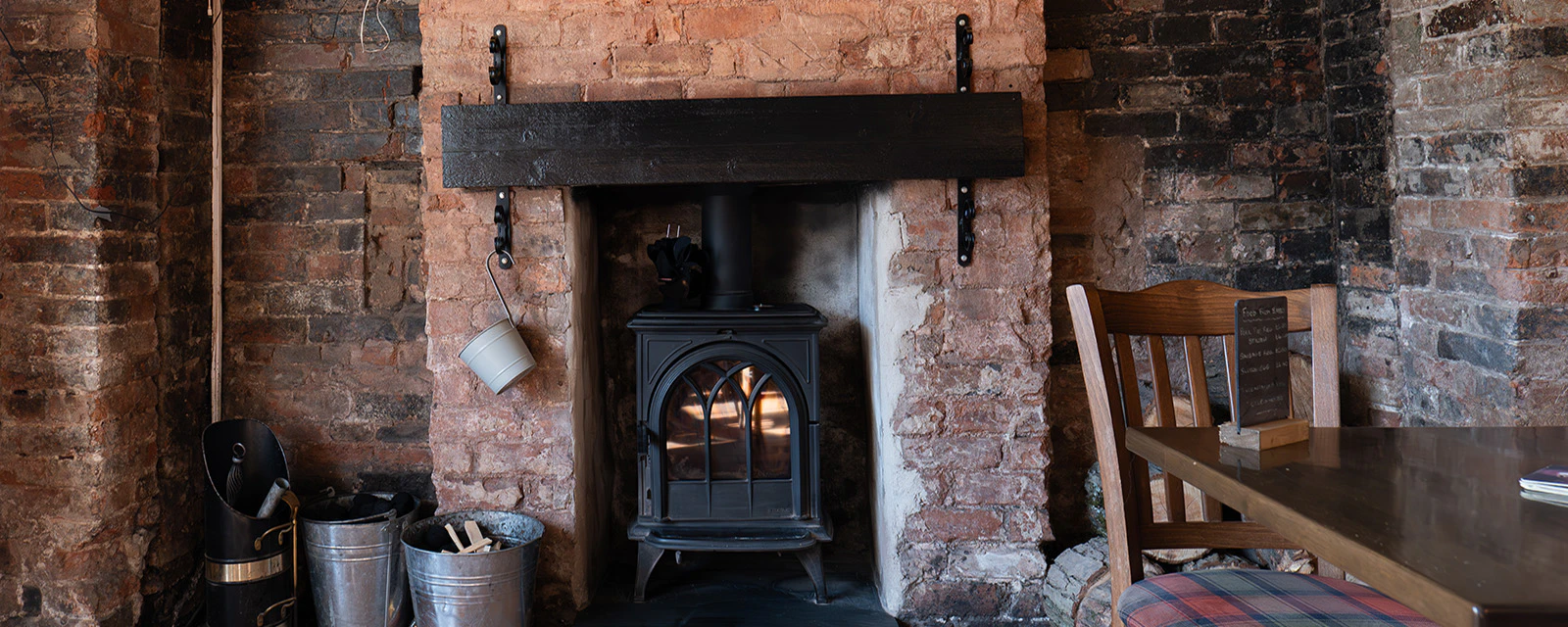 The Angel pub interior in Atherstone