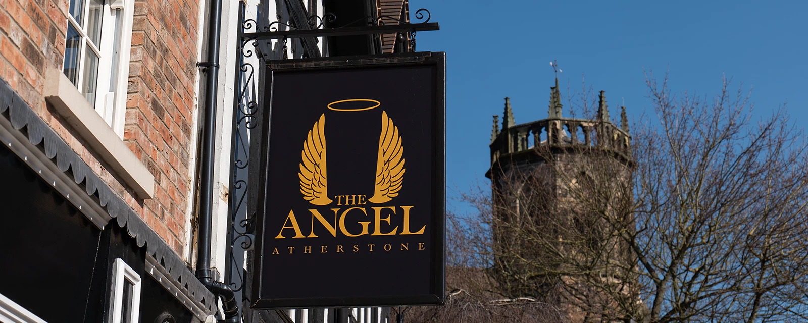 The Angel traditional pub in Atherstone